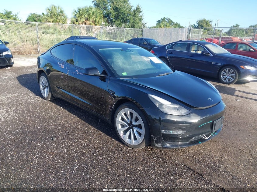 Vin: 5yj3e1ebxnf131413, lot: 46508610, tesla model 3 long range dual motor all-wheel drive 2022 img_1