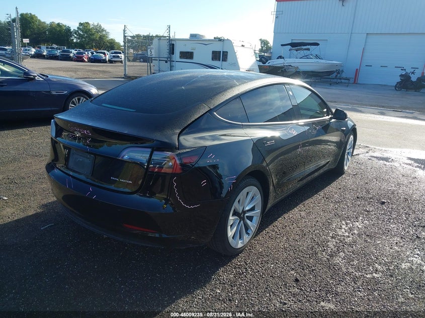 2022 TESLA MODEL 3 auction photo 4