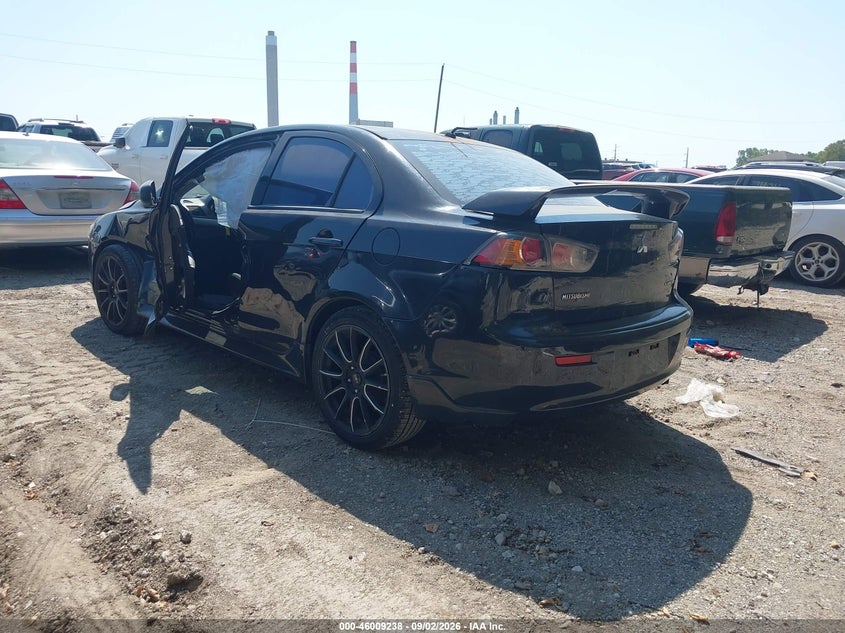 Vin: ja32u2fu8eu013306, lot: 46508614, mitsubishi lancer es 20143