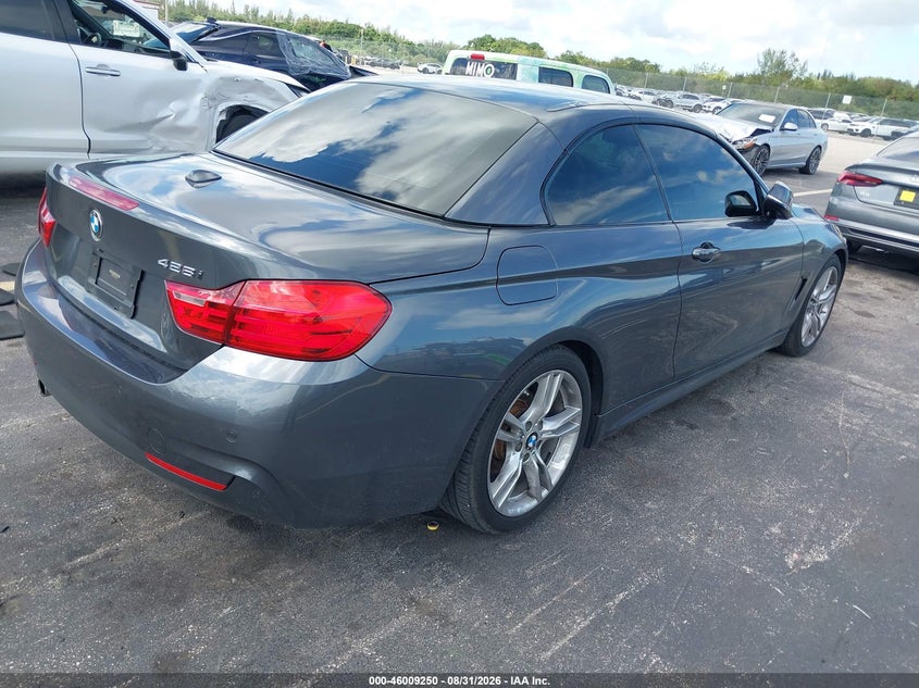 Vin: wba3v7c50fp772185, lot: 46508626, bmw 428i 20154