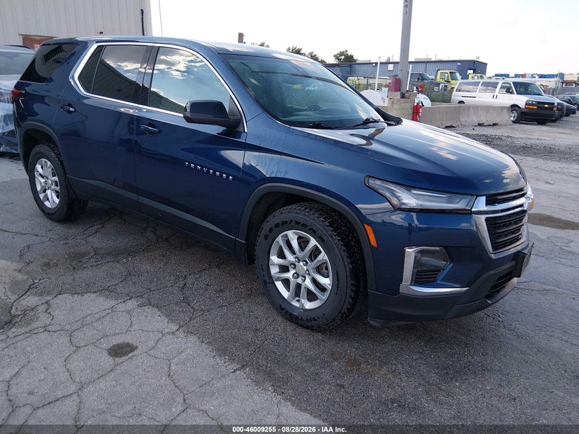 Vin: 1gnevfkw0pj196688, lot: 46508631, chevrolet traverse awd ls 2023 img_1