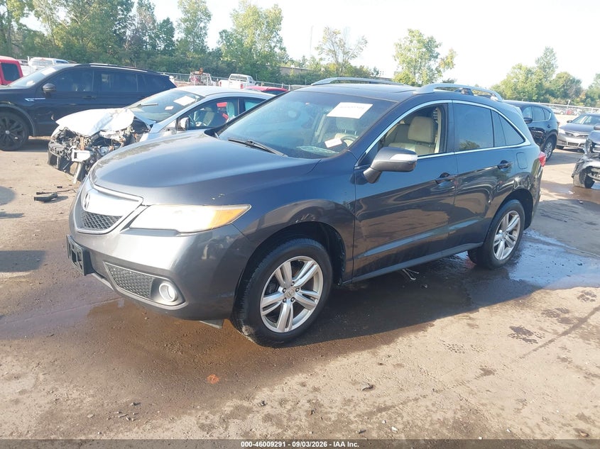 2014 Acura RDX, Правий бік, IAAI, VIN 5J8TB4H32EL007259 — фото 2