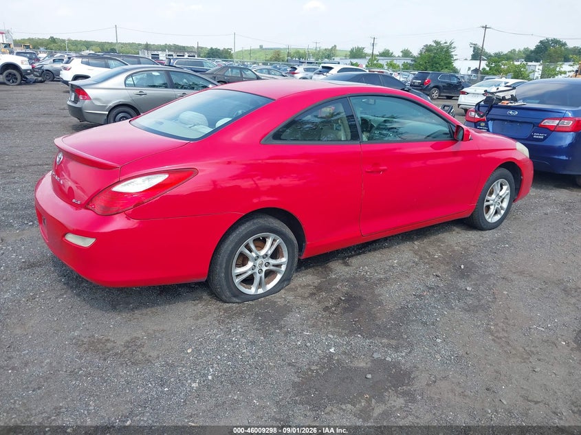 2007 TOYOTA CAMRY SOLARA auction photo 4
