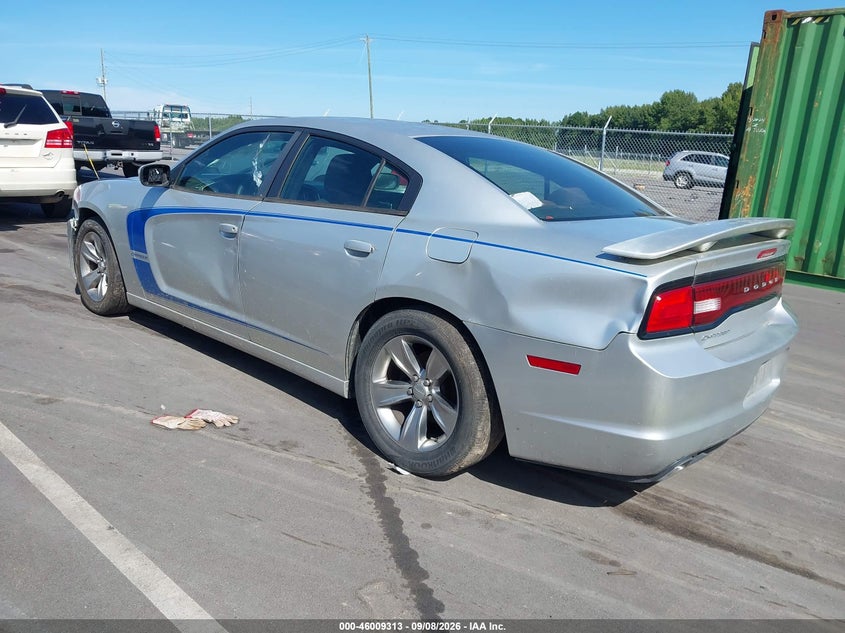Vin: 2c3cdxbg9ch297519, lot: 46508689, dodge charger se 20123
