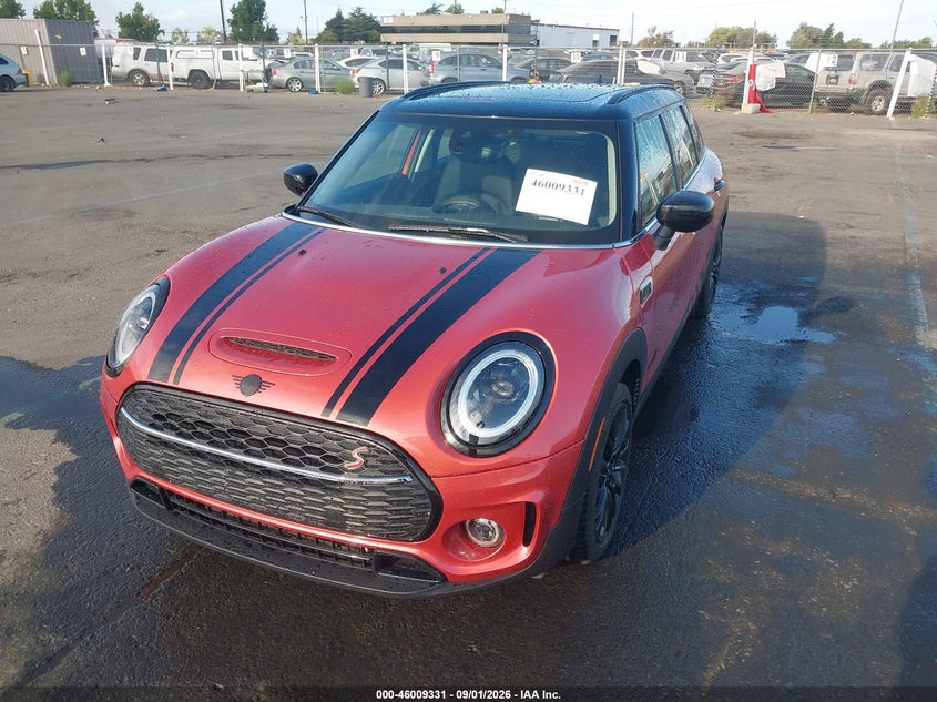 Vin: wmwxj1c06r2v58429, lot: 46508707, mini clubman cooper s 20242