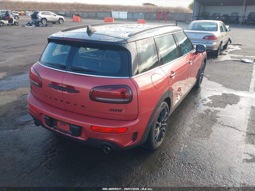 Vin: wmwxj1c06r2v58429, lot: 46508707, mini clubman cooper s 20244