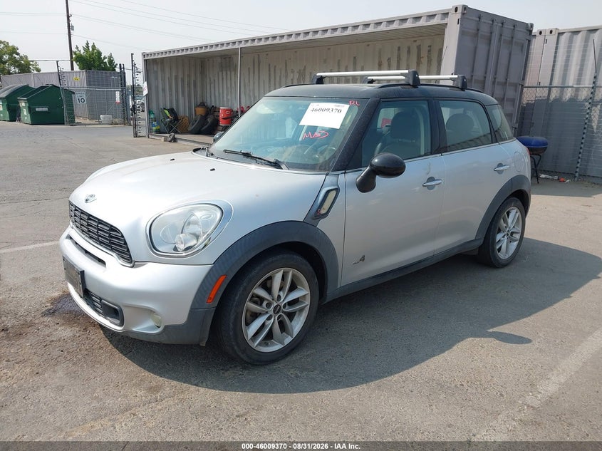 Vin: wmwzc5c57cwl62425, lot: 46508746, mini cooper s countryman 20122
