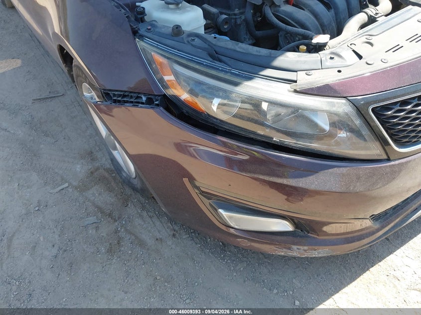 2015 KIA OPTIMA SEDAN 2.4L I-4 DI, DOHC, VVT, REGULAR , 192HP