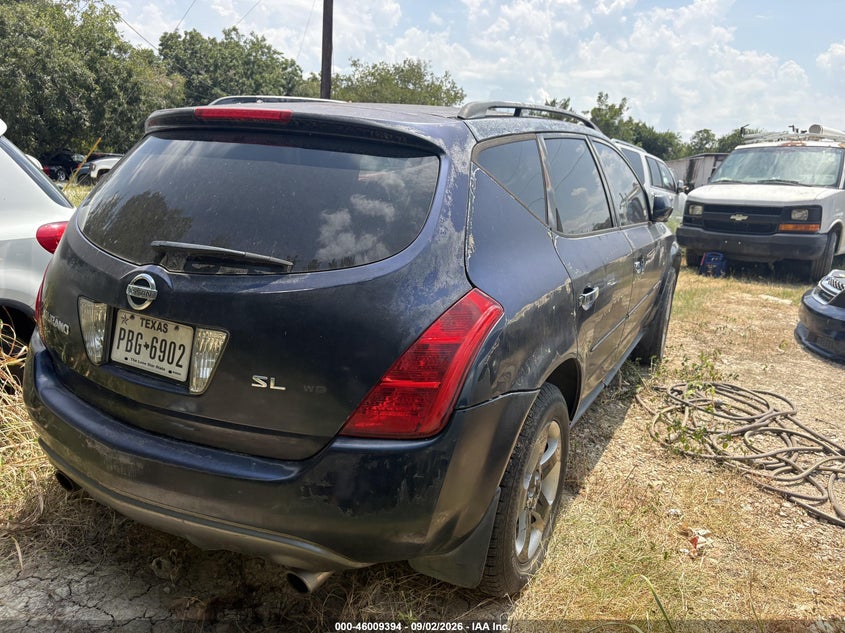 2004 NISSAN MURANO auction photo 4