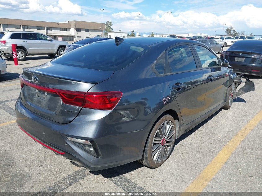 Vin: 3kpf44ac1me376685, lot: 46508772, kia forte gt 20214
