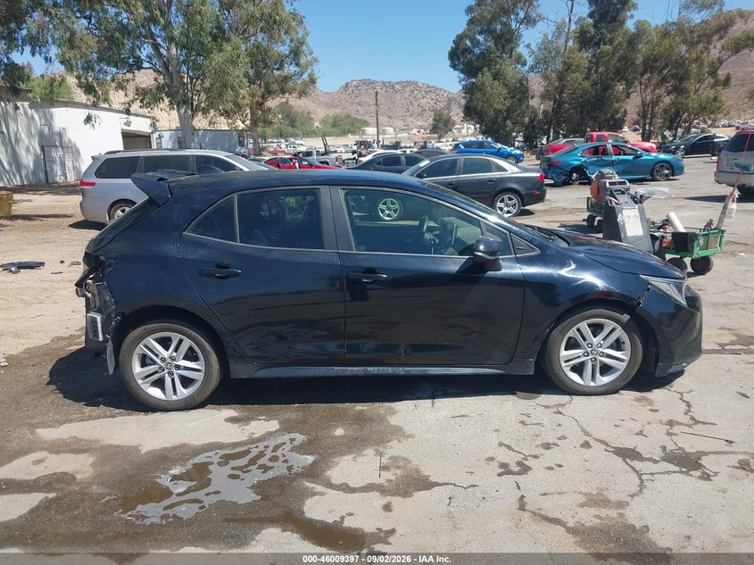 TOYOTA COROLLA 2021 VIN JTNB4MBE9M3111725