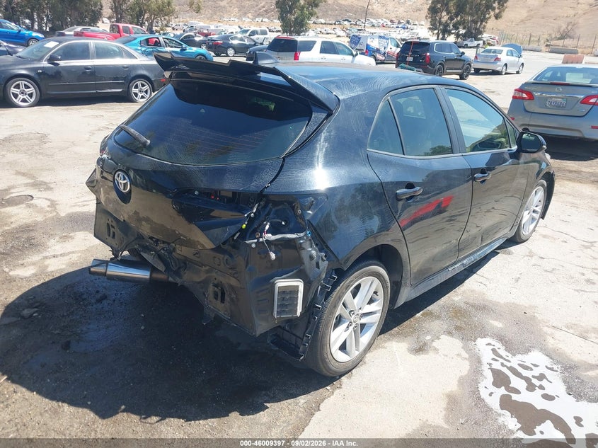 TOYOTA COROLLA 2021 VIN JTNB4MBE9M3111725