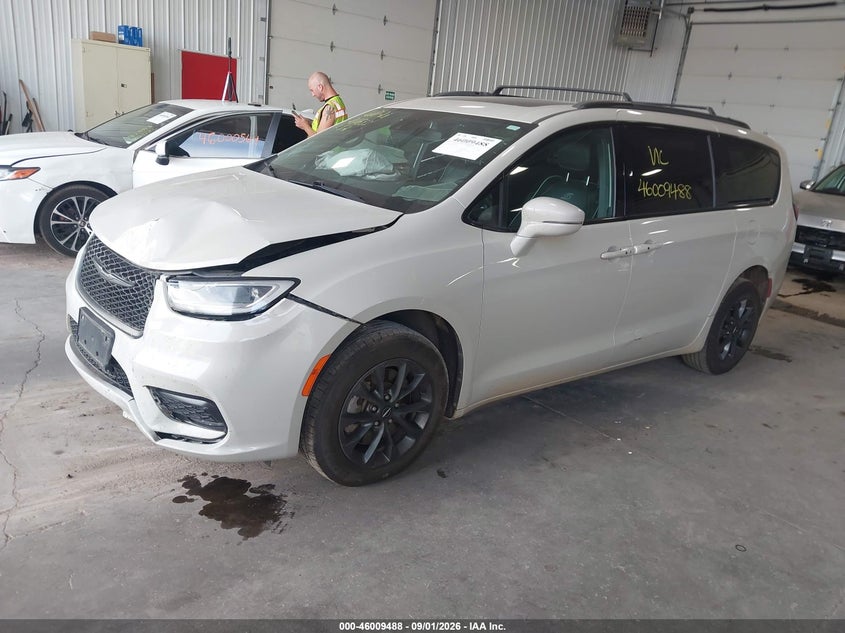 Vin: 2c4rc3gg3mr553983, lot: 46508864, chrysler pacifica limited awd 20212
