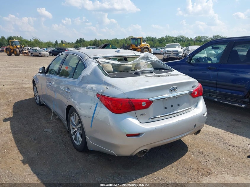 2015 INFINITI Q50 auction photo 6