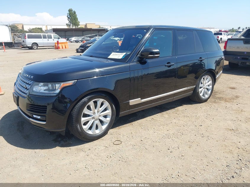 2014 LAND ROVER RANGE ROVER auction photo 2