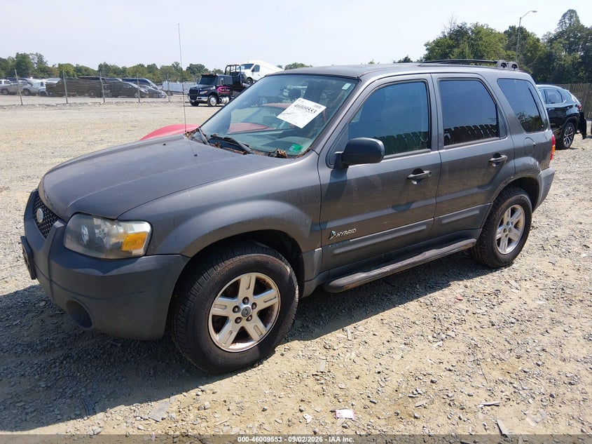 2005 FORD ESCAPE SPORT UTILITY VEHICLE 2.3L I-4 DOHC, REGULAR , 133HP