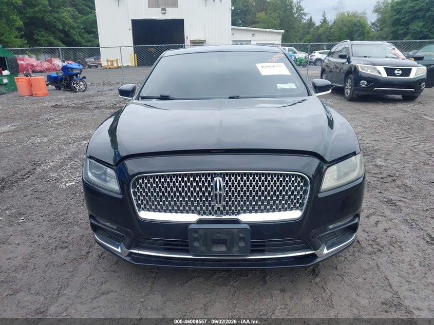LINCOLN CONTINENTAL 2018 VIN 1LN6L9HK8J5609672