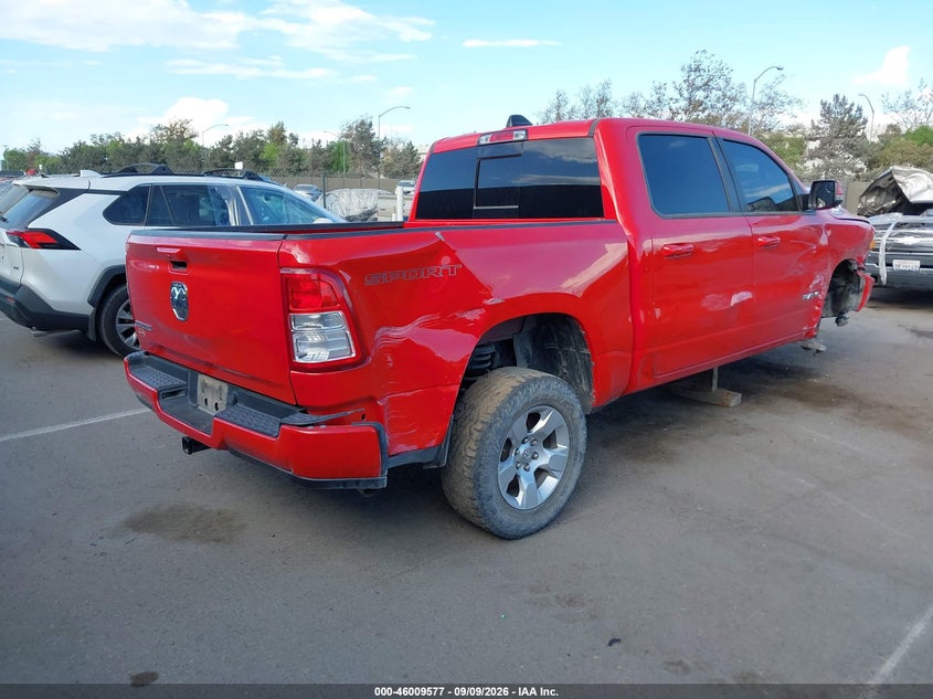 Vin: 1c6rrefg1nn467928, lot: 46508953, ram 1500 big horn  4x2 5'7 box 20224