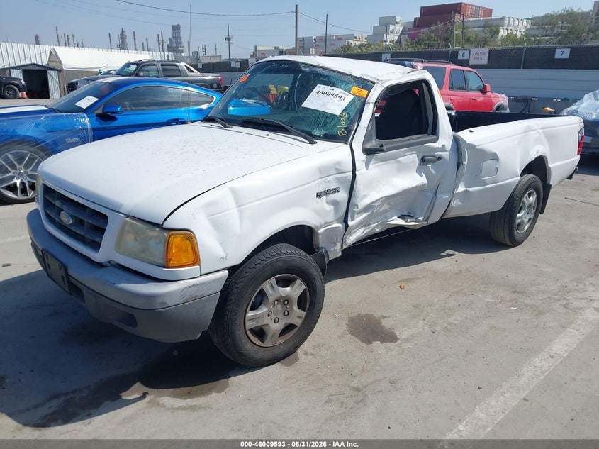 2001 Ford Ranger, Обидва боки, IAAI, VIN 1FTYR10U21PA42163 — фото 2