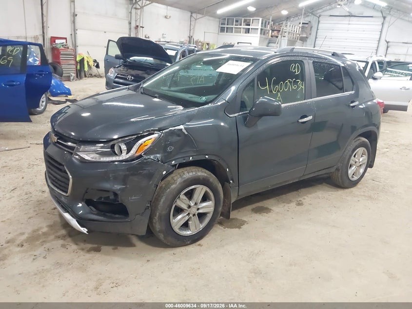 Vin: 3gncjpsb0hl272264, lot: 46509010, chevrolet trax lt 20172
