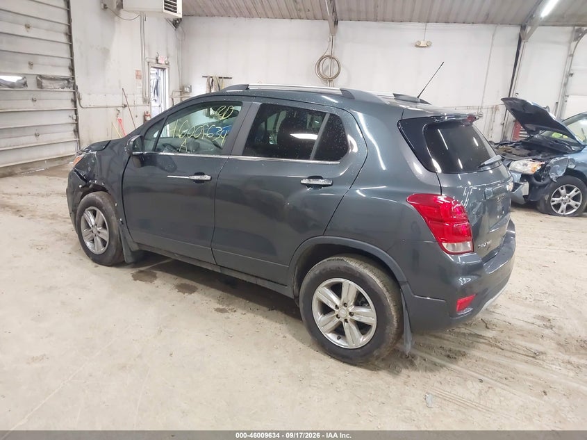 Vin: 3gncjpsb0hl272264, lot: 46509010, chevrolet trax lt 20173