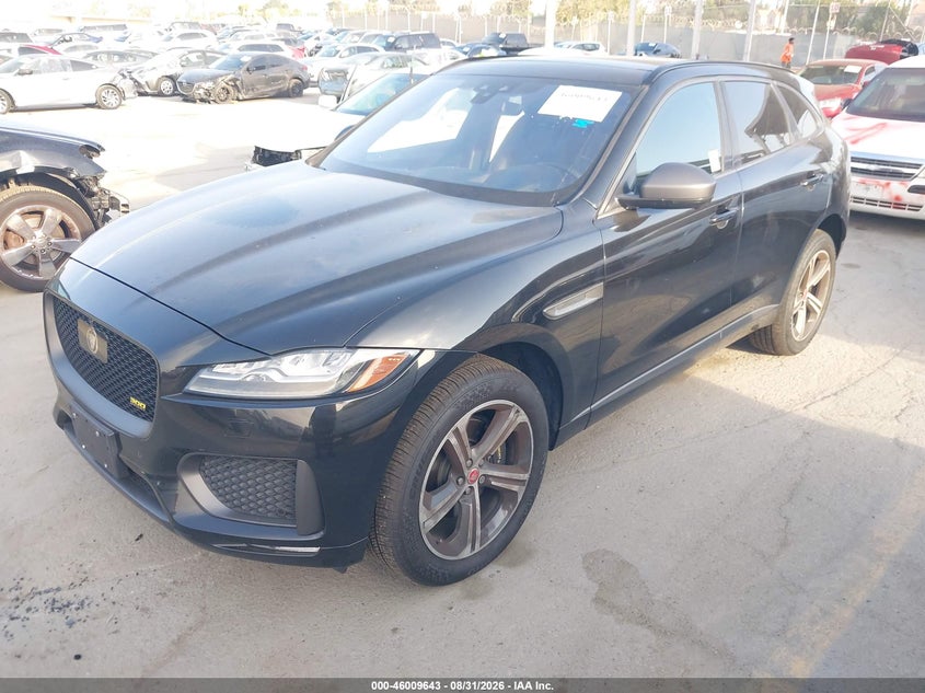 2020 Jaguar F-Pace 300 Sport P300 Awd Automatic, Right Side, IAAI, VIN SADCX2GX9LA622204 — photo 2