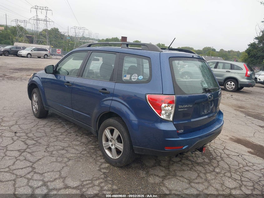SUBARU FORESTER 2011 VIN JF2SHABC6BG775848