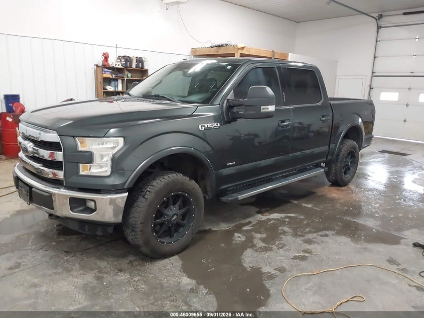 Vin: 1ftew1ep7fke43114, lot: 46509031, ford f-150 lariat 20152