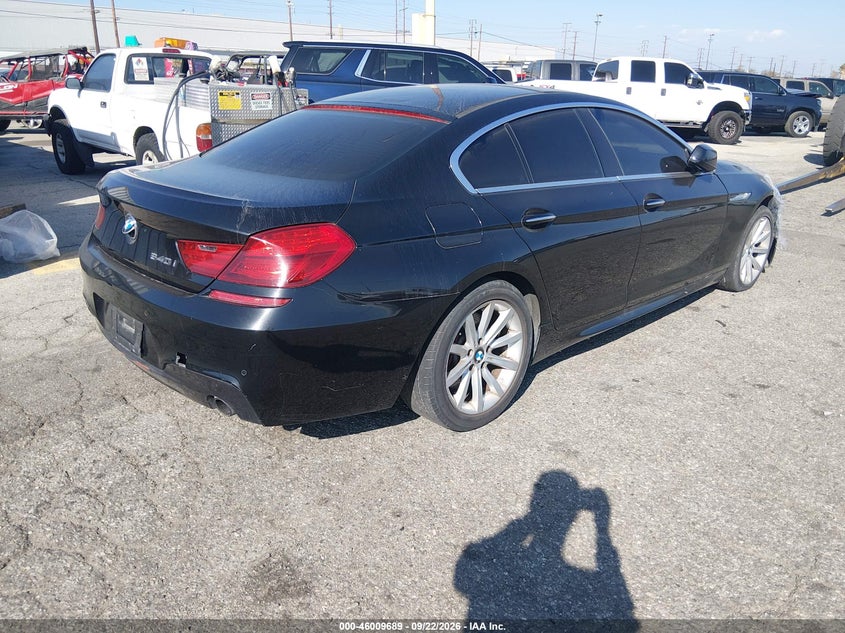 Vin: wba6a0c52ddz03289, lot: 46509065, bmw 640i gran coupe 20134
