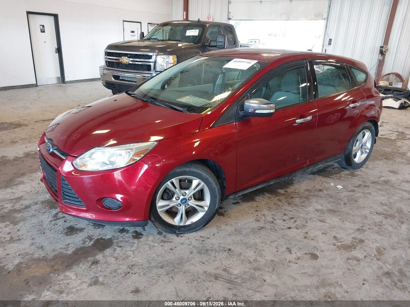 Vin: 1fadp3k27el147067, lot: 46509082, ford focus se 20142