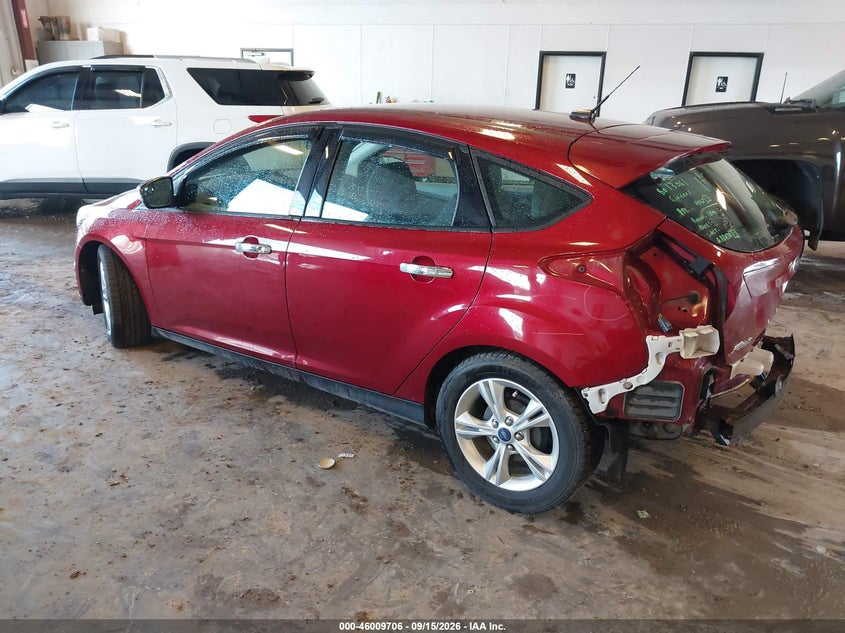 Vin: 1fadp3k27el147067, lot: 46509082, ford focus se 20143