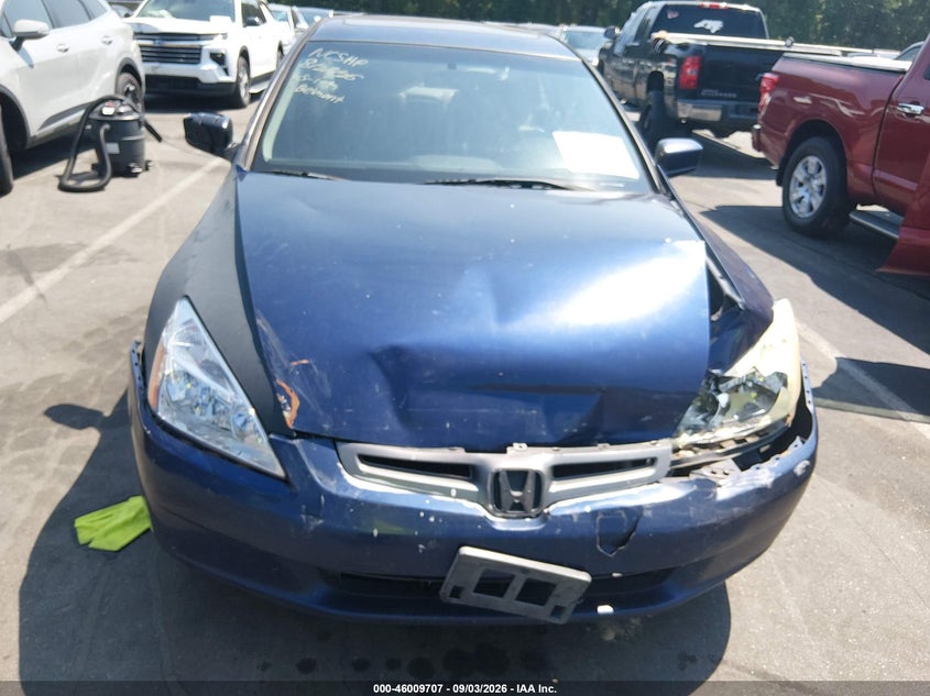 2003 HONDA ACCORD SEDAN 2.4L I-4 DOHC, VVT, REGULAR , 160HP
