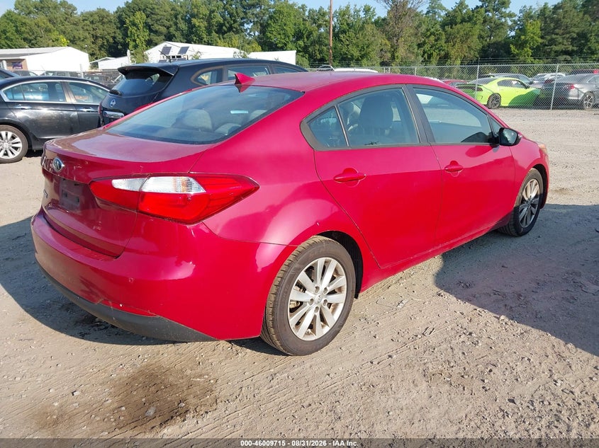 2015 KIA FORTE auction photo 4
