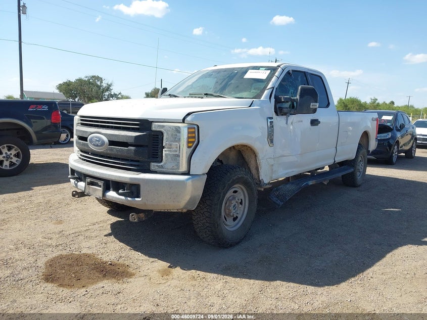 Vin: 1ft7x2b60kec91337, lot: 46509101, ford f-250 xl 20192