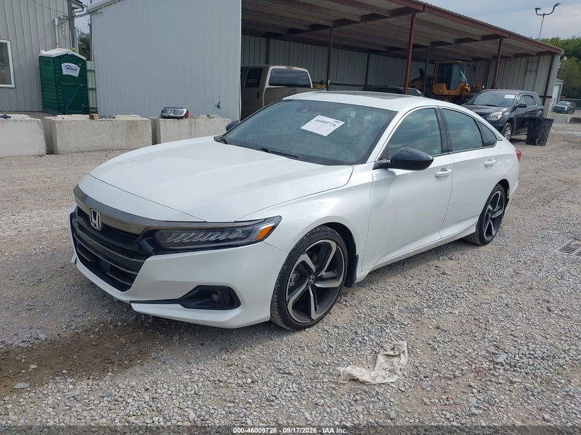 2022 Honda Accord Sport 2.0T, Ходовая, IAAI, VIN 1HGCV2F33NA024419 — фото 2