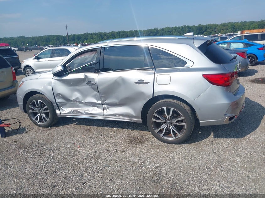 ACURA MDX 2020 VIN 5J8YD4H81LL024207