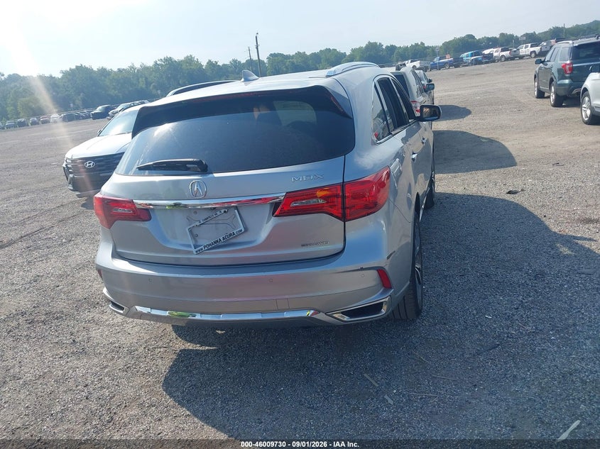 ACURA MDX 2020 VIN 5J8YD4H81LL024207