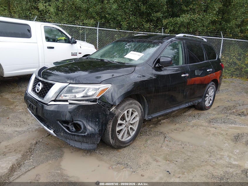 Vin: 5n1ar2mm4gc629929, lot: 46509116, nissan pathfinder platinum/s/sl/sv 20162