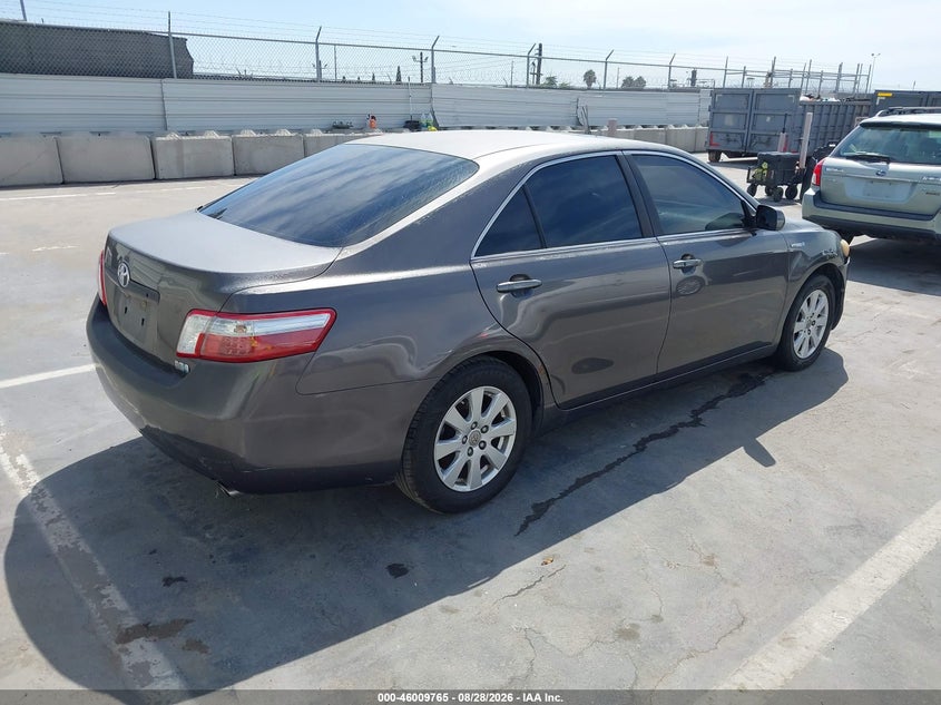 2009 TOYOTA CAMRY HYBRID auction photo 4