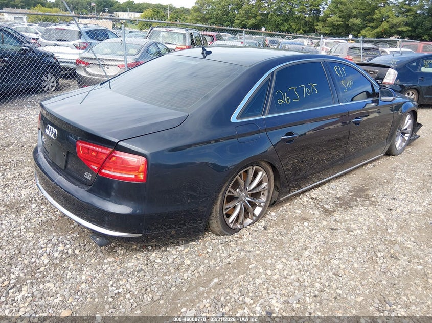Vin: waurvafdxcn011729, lot: 46509146, audi a8 l 4.2 20124