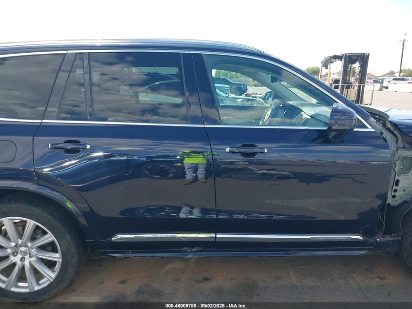 VOLVO XC90 2016 VIN YV4A22PL6G1079637