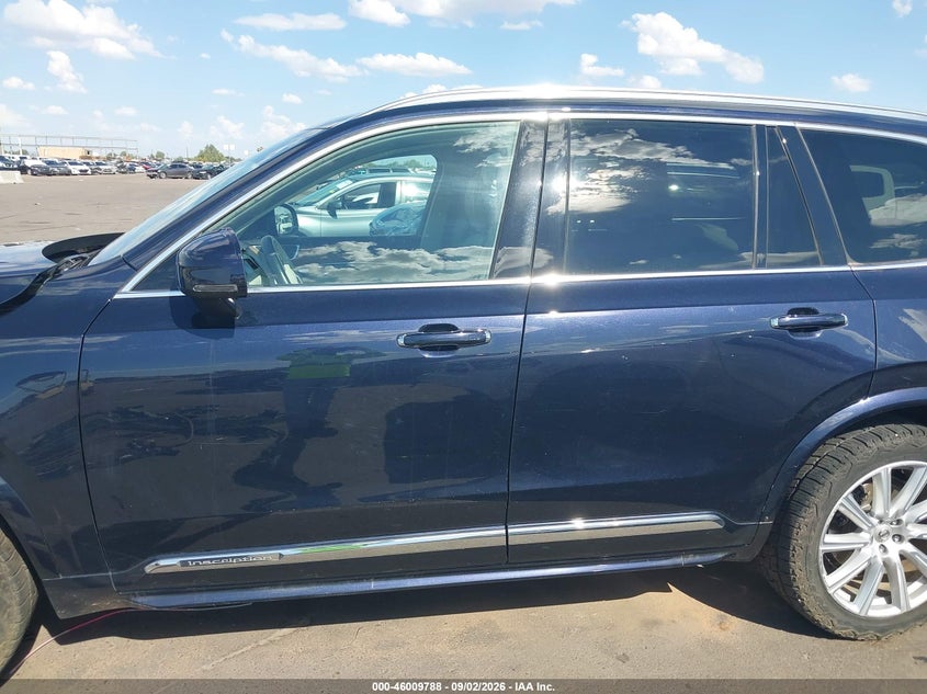 VOLVO XC90 2016 VIN YV4A22PL6G1079637