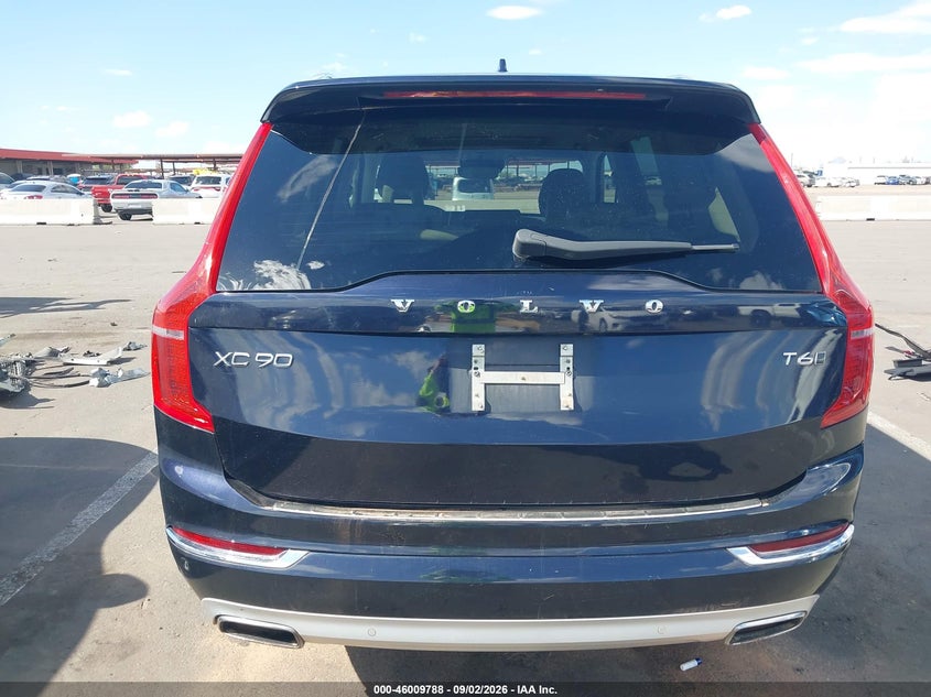 VOLVO XC90 2016 VIN YV4A22PL6G1079637