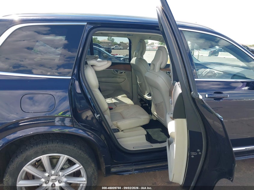 VOLVO XC90 2016 VIN YV4A22PL6G1079637