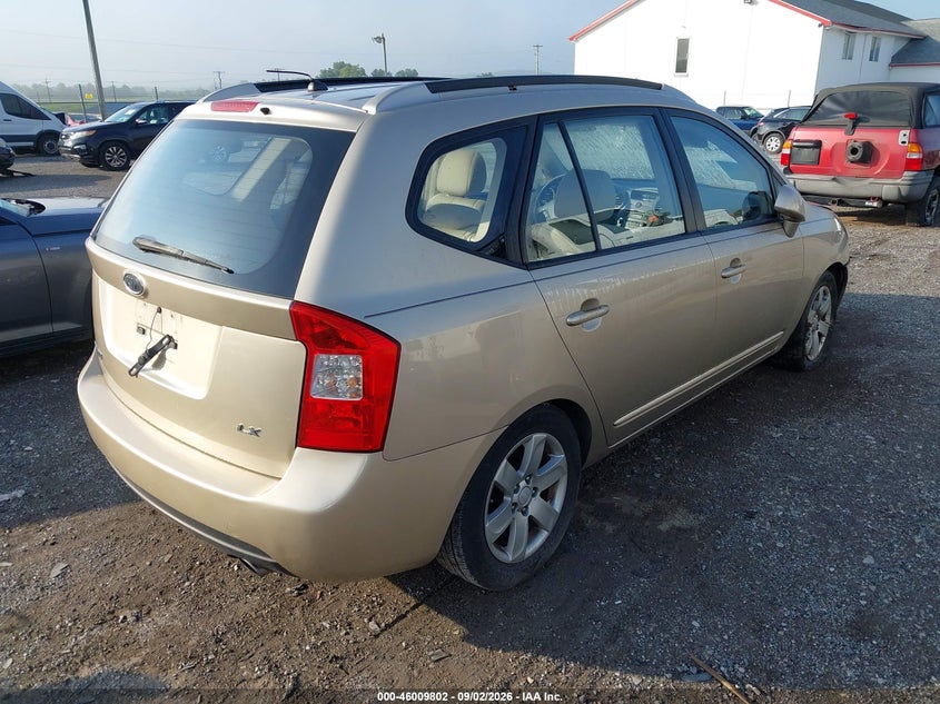 KIA RONDO 2007 VIN KNAFG525677076610