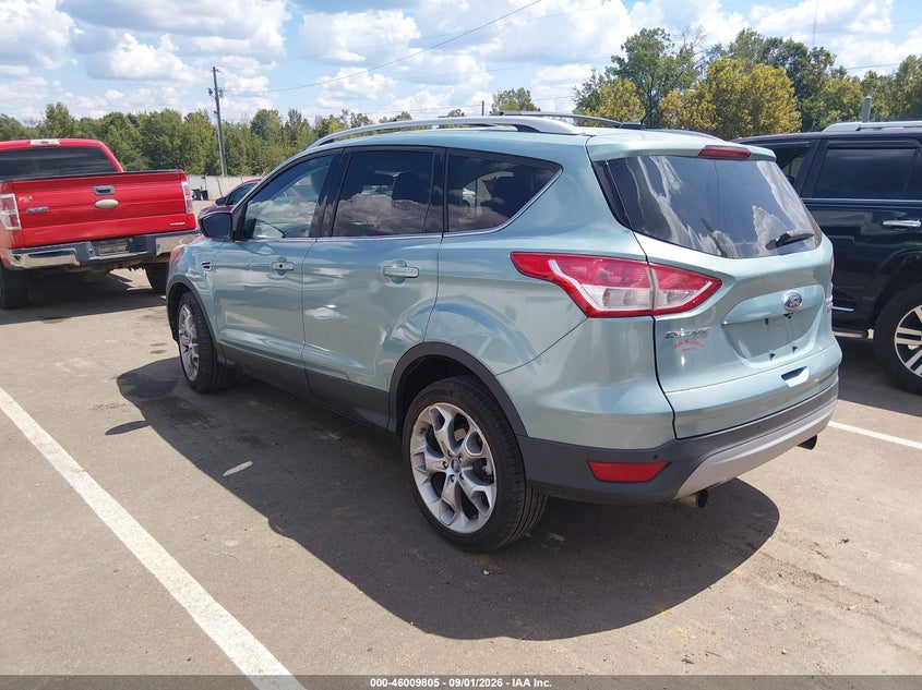 Vin: 1fmcu0j93duc31385, lot: 46509181, ford escape titanium 20133