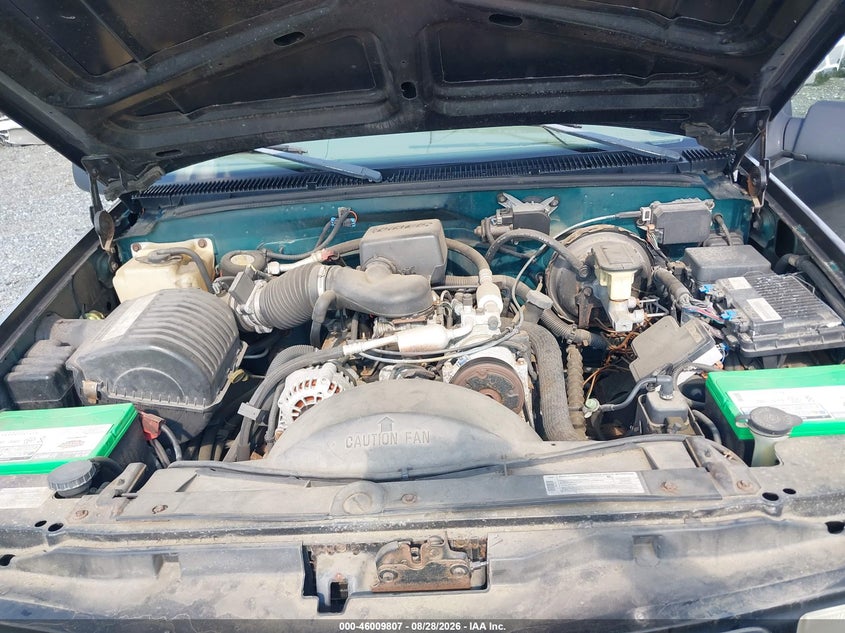GMC SIERRA 2500 1998 VIN 1GTGK24RXWE541887