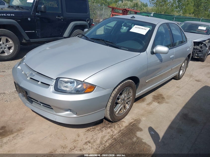 CHEVROLET CAVALIER 2004 VIN 1G1JH52FX47219758