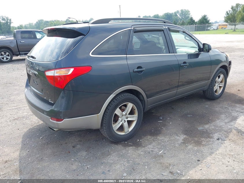 2007 HYUNDAI VERACRUZ SPORT UTILITY VEHICLE 3.8L V-6 DOHC, VVT, REGULAR , 260HP