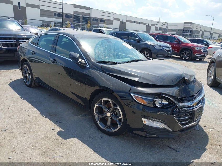2022 Chevrolet Malibu Fwd Lt, Левый бок, IAAI, VIN 1G1ZD5ST0NF117803